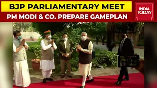 BJP Prepares Gameplan Ahead Of Parliament Storm At Party Parliamentary Meeting, PM Modi Attend Meet