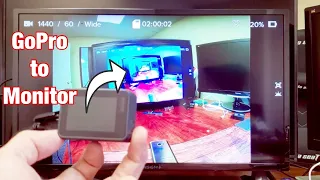 GoPro 5/6/7 : How to Connect to External Monitor (TV, Computer Monitor, Projector)