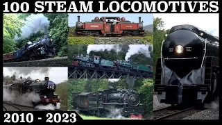 100 Steam Locomotives