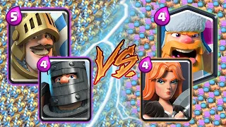 PRINCE TEAM VS AXE TEAM - Clash Royale Challenge #313