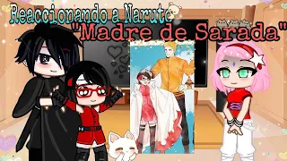 La familia de Sarada 🍅💮reacciona🍜 a  la verdadera madre de Sarada 🧡🖤 Sasunaru 🍥//Mi AU//🍅(1/?)