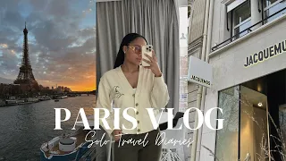 PARIS VLOG - SOLO TRAVEL, CHRISTMAS IN THE CITY, LOTS OF SHOPPING