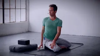 30 min Yin Yoga class "Renew" with Travis Eliot to help release stress and anxiety