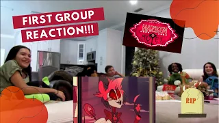 FRIENDS REACT TO 'HAZBIN HOTEL (PILOT)'!!!