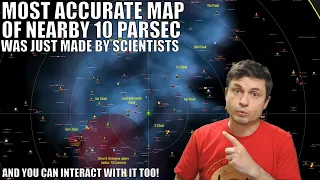 Incredibly Accurate Map of Nearby 10 Parsec Around The Solar System