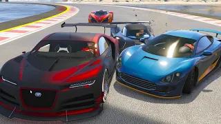 Carrera de ALTA VELOCIDAD GTA V - GTA 5 online PC - Tonkatoon