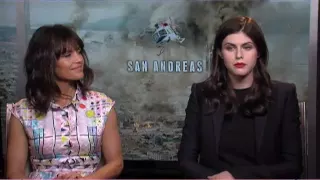 The strong leading ladies of “San Andreas”