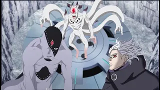 Boruto Chapter 72 - Code memecah Juubi menjadi 9 monster chakra berekor - Boruto bertemu momoshiki