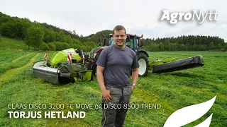 CLAAS DISCO 3200 FC MOVE og DISCO 8500 TREND | Torjus Hetland