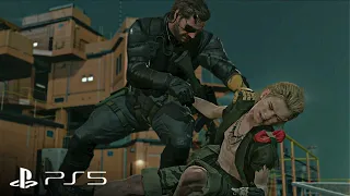 ELI ARRIVING AT MOTHER BASE SCENE | METAL GEAR SOLID V: THE PHANTOM PAIN CINEMATICS | CINEMATRIX