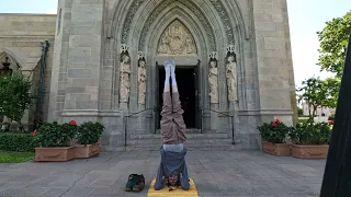 Headstand-by-the-Sea