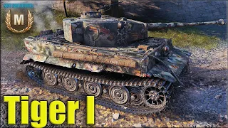 Затащил на СКИЛЛЕ ✅ World of Tanks Tiger I лучший бой