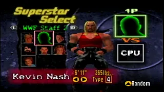 WWF No Mercy (N64) Unlocked Wrestlers + CAWS : WWF/WCW/ECW & More! #XDSPORTS