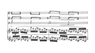 Bohuslav Martinů - Piano Quartet, H. 287