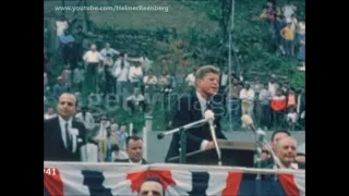 October 12, 1962 - President John F. Kennedy at Congressional Campaign Rally, Aliquippa Pennsylvania