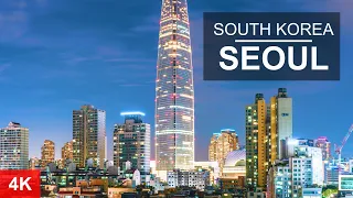 Seoul, South Korea – Aerial Drone Video [4K]