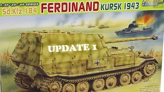 Sd.Kfz.184 Ferdinand- Kursk 75th Anniversary GB -Update 1