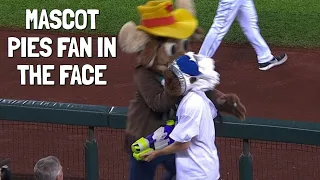 MLB Mascots Bullying Fans