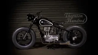 1951 BMW R25 modified bobber by Thornton Hundred