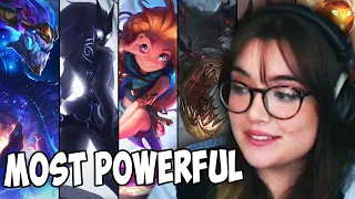 Who is the most POWERFUL champion according to lore?
