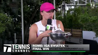 Iga Swiatek Defeats Aryna Sabalenka and Wins Her Third Title In Rome | 2024 Rome Finals