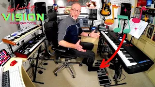 HOW to play notes with the Behringer FCB1010