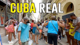 Así vive el Pueblo CUBANO. Sonido real de las calles de la Habana. LA DURA REALIDAD
