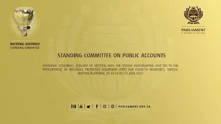 Standing Committee on Public Accounts, 02 June 2021