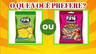 O QUE VOCE PREFERE ? |edição doces|🍬🍦