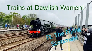 The Flying Scotsman! | Trains at Dawlish Warren!