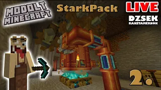 🔴 Modolt Minecraft - StarkPack - 2. Rész - Gőzgépesítünk!