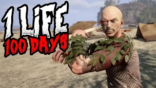 This CUSTOM GAME MODE Is Pure INSANITY | Sons Of The Forest | 1 Life 100 Days Ep.2