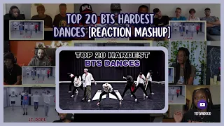 TOP 20 HARDEST BTS DANCES (by allforbts)  |  Reaction mashup