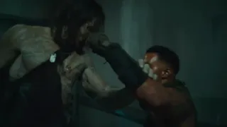 Army of the dead 2021 Original zombie king vs omari hardwick fight scene