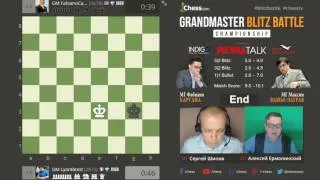 Вашье-Лаграв - Каруана, 26 партия, 1+1. Блиц Chess.com 1/4, 10.05.2016