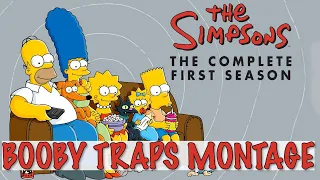 The Simpsons [Season 1] Booby Traps Montage (Music Video)