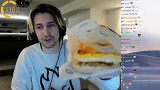 Someone trolled xQc with his food