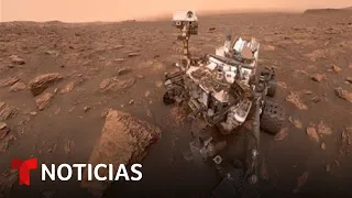 La NASA celebra la primera década de su Rover Curiosity | Noticias Telemundo