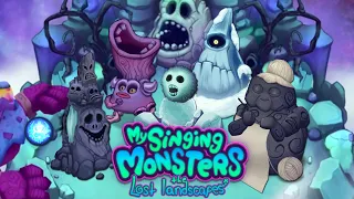 REAGINDO AO SOM COMPLETO DA ILHA MAIS ASSUSTADORA DO MY SINGING MONSTERS LOST LANDSCAPES (PARTE 9)