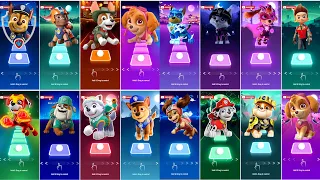 PAW Patrol All Video Megamix: Chase 🆚 Zuma 🆚 Tracker 🆚 Skye 🆚 Sweetie 🆚 Ryder 🆚 Marshall  🆚 Rubble