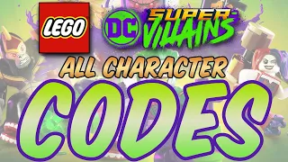 LEGO DC Super-Villains - All Character Codes