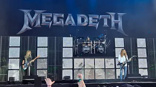 Megadeth - Sweating Bullets (clip) @ Rockfest, Hyvinkää, Finland, 3.6.2022