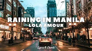 Raining in Manila - Lola Amour - Lyrics and Chords