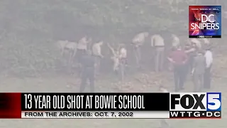 FOX 5 Archives - 10.07.02: 13-year old shot at school in Bowie, MD by DC Snipers