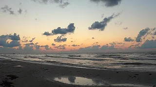 Time Lapse Sunrise at Galveston Texas 8.22.2020