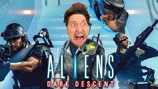 ALIEN Horror mit Iso Perspektive & Strategie - Aliens Dark Descent! - GAME MON
