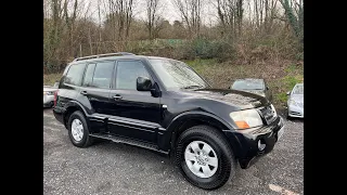 2004 Mitsubishi Shogun 3.2 DI-D Elegance walk around video and virtual viewing of this 7 seat 4x4