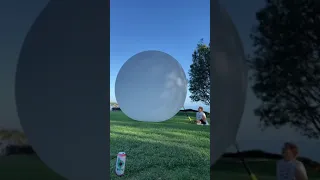 Filling Up The World’s Largest Balloon Until it Pops!👀💥(GONE WRONG)