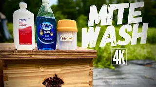 MITE WASH-Dawn Dish Soap VS Alcohol. What is going on?!?!?!