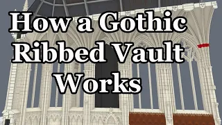 How a Gothic Ribbed Vault Works